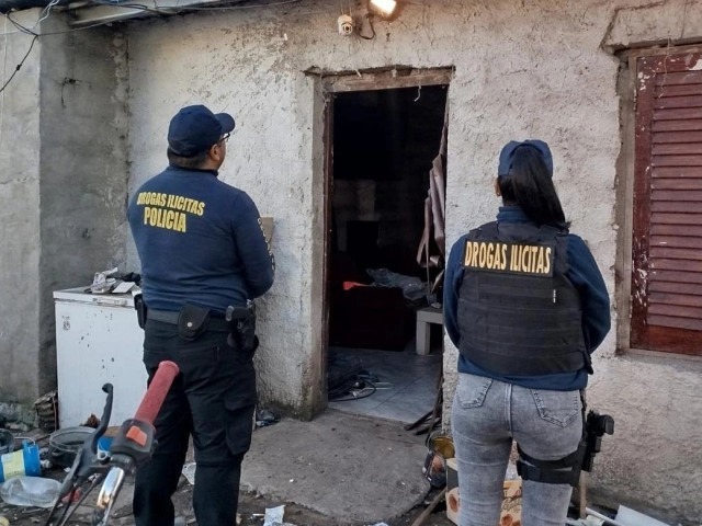 Desbarataron un kiosco de drogas en barrio Bel�n